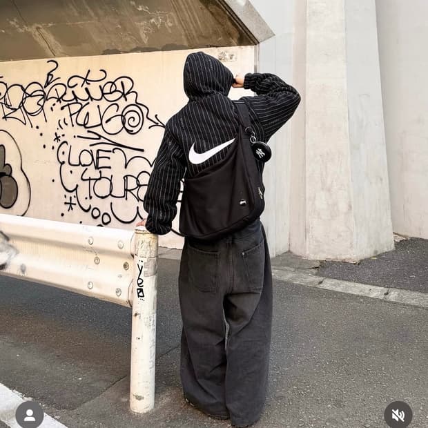 나이키 스투시 스트라이프 울 자켓 L 나투시