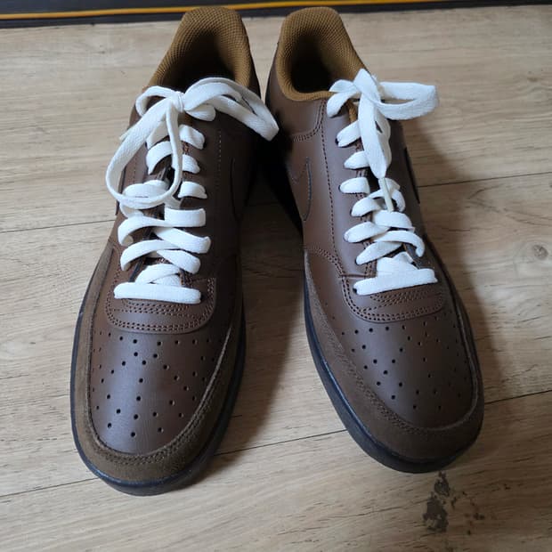 [280] 나이키 코트 비전 로우 카카오 와우 (시착 신품/일본 정품)