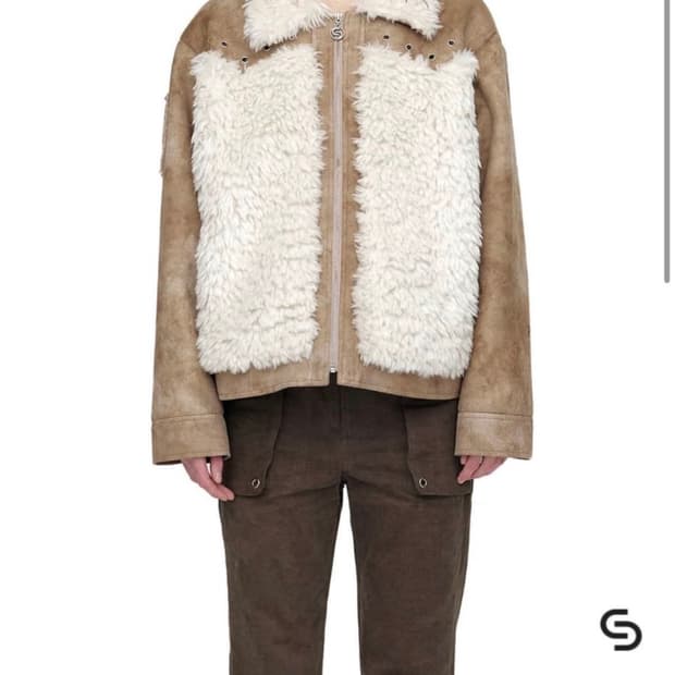 세릭 벌키 퍼 무스탕 자켓