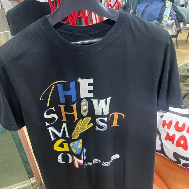 Vintage rock t-shirts [The show must go