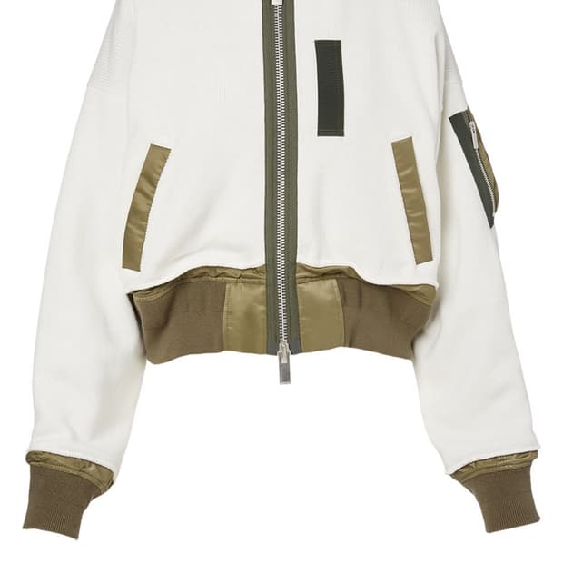 20aw 사카이 니트 마원 블루종 자켓 1사이즈