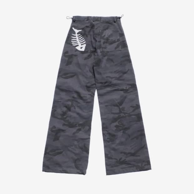 [1] 이자반X탄산 고등어 팬츠 카모 그레이