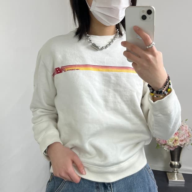 뉴발란스 기모 맨투맨 (여성제품