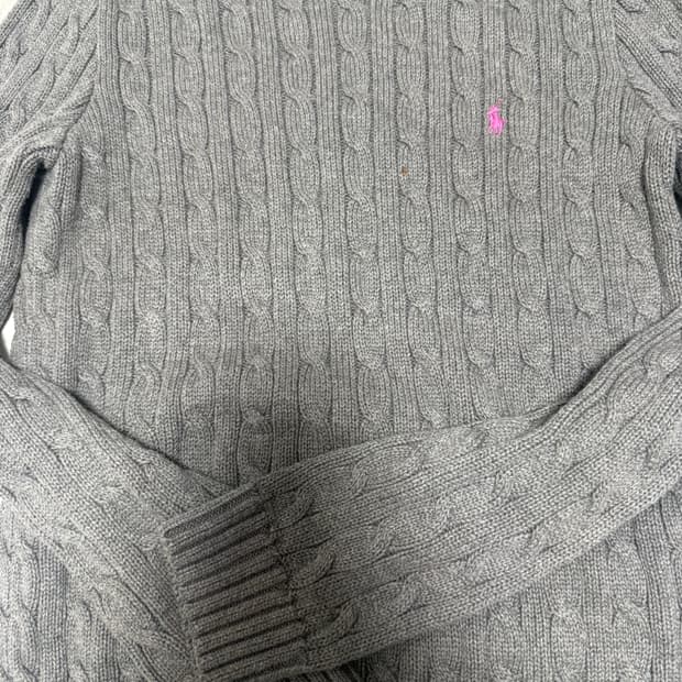 폴로 스포츠 스웨터 ( 핑크로고 )