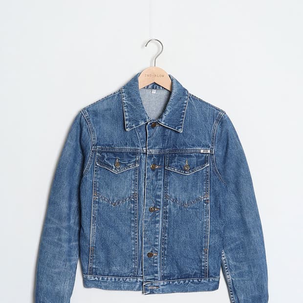 EuroVintage SILVER DOLLAR Denim Jacket