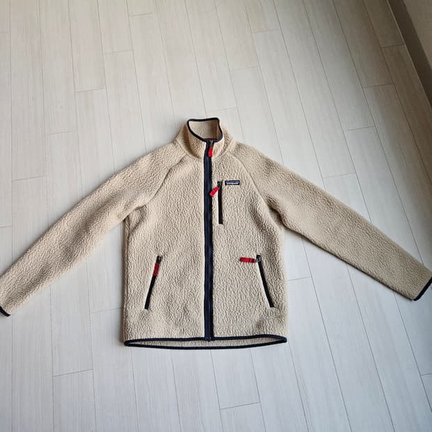 파타고니아 레트로 파일 플리스 자켓 엘 캡 카키 남성용 M