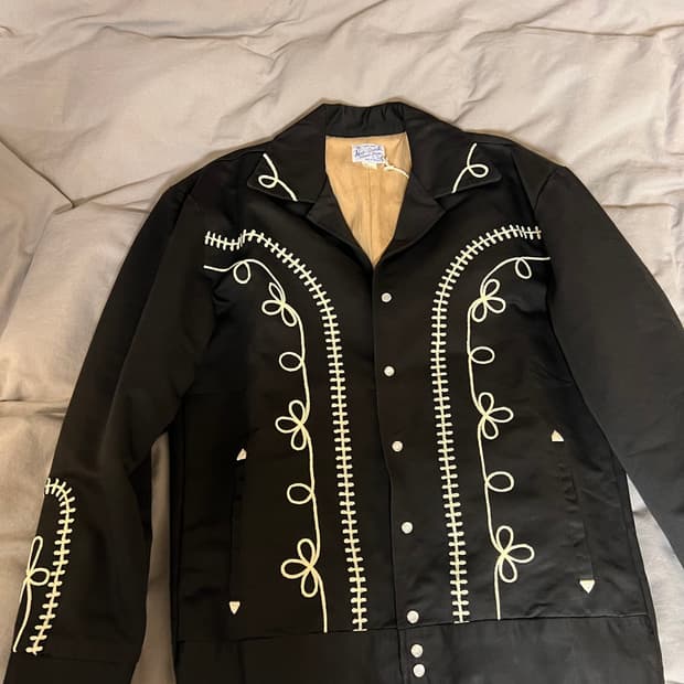 브론슨 논스탁 조니뎁 자켓 s 새제품