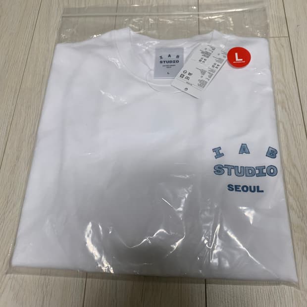 아이앱 서울 반팔 화이트 L