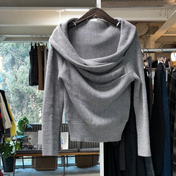 Estnation 드레이프 니트