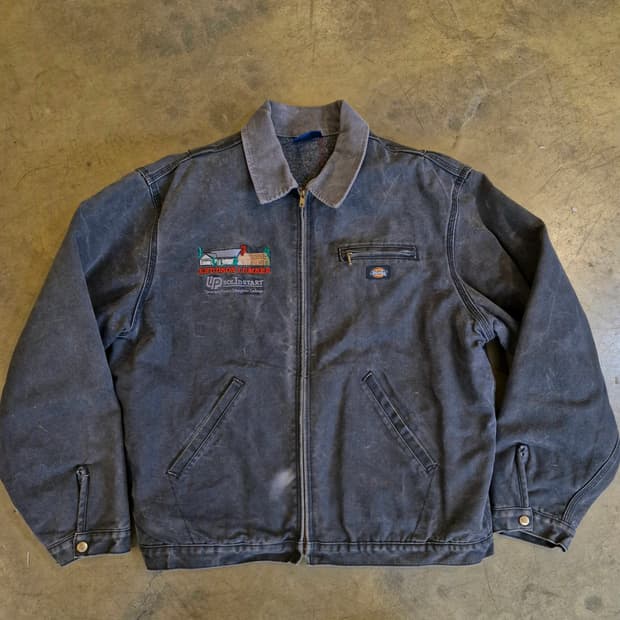 빈티지 디키즈 디트로이트 워크 자켓
