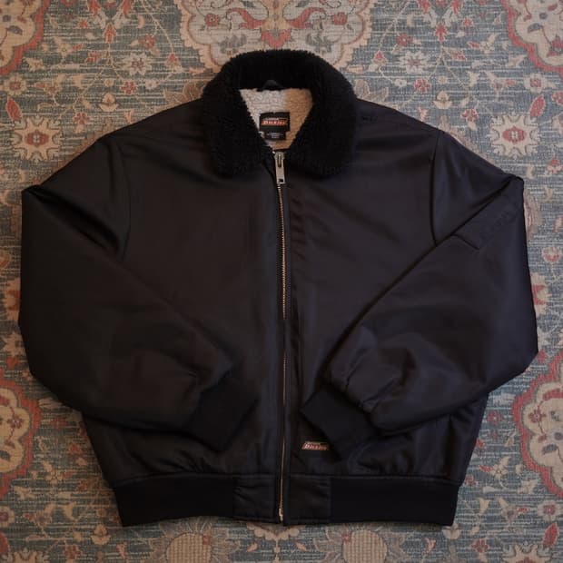 슈프림 디키즈 퍼 칼라 봄버자켓