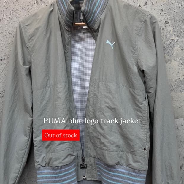 퓨마 빈티지 track jacket 윈드브레이커 져지