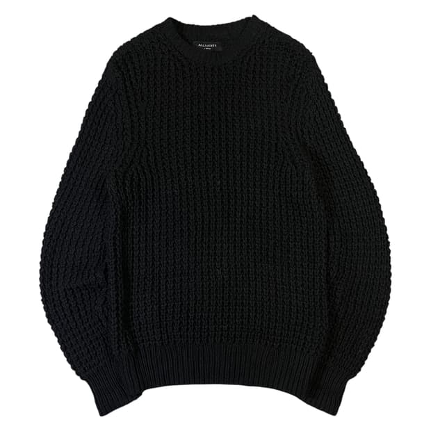 올세인츠 코튼 하찌 케이블 니트