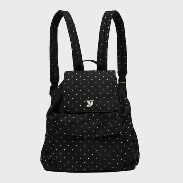 여밈 mini day backpack star black 백팩