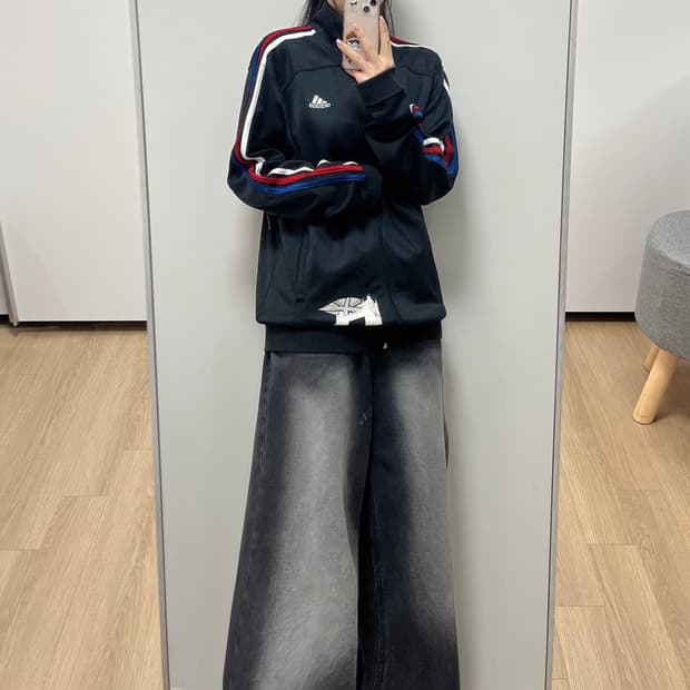 아디다스 잉글랜드 베스킷볼 삼선 트랙탑 져지