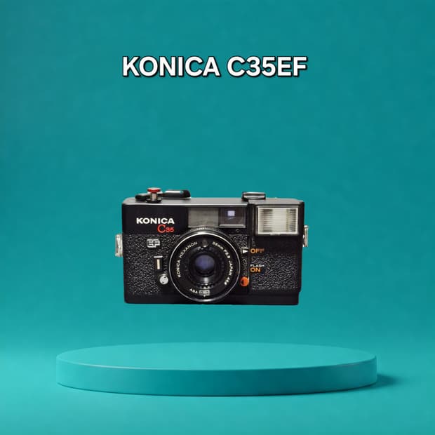 코니카 C35EF 필름카메라 