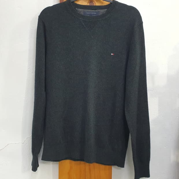 타미힐피거 울 캐시미어 혼방 니트(100)