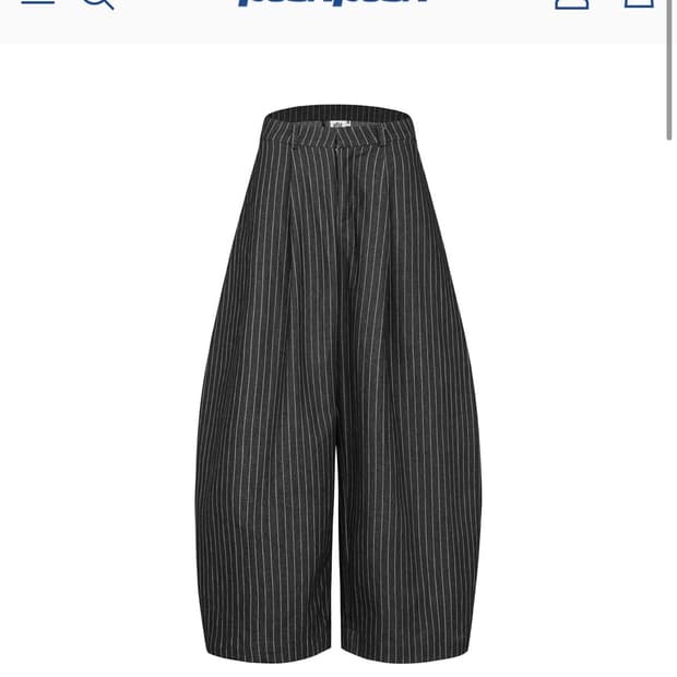 pushpush 와이드벌룬팬츠 xl