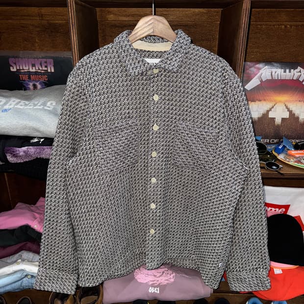 WAX London 왁싱 오버셔츠 넬슨