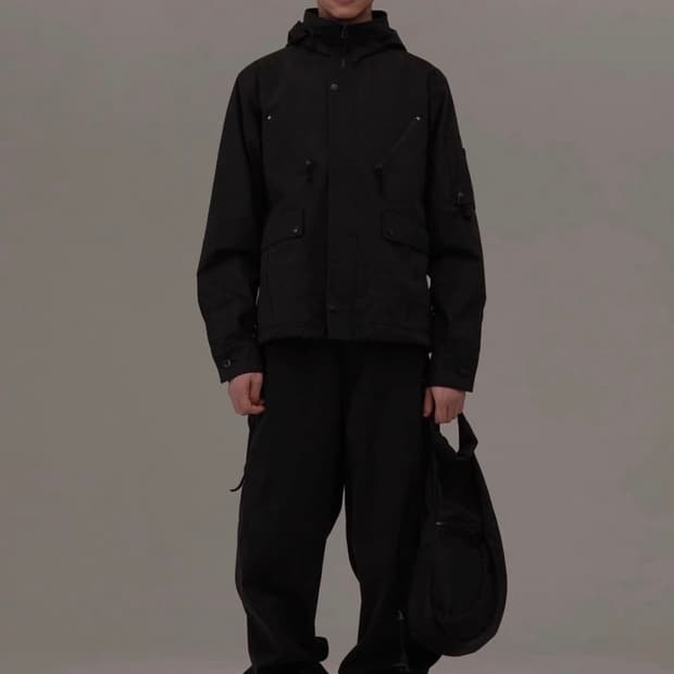 [1] HYEIN SEO Vented Trouser Black