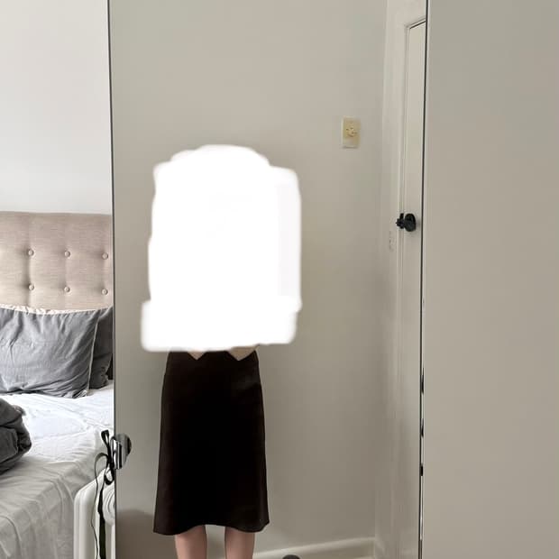 MiuMiu 울 스커트