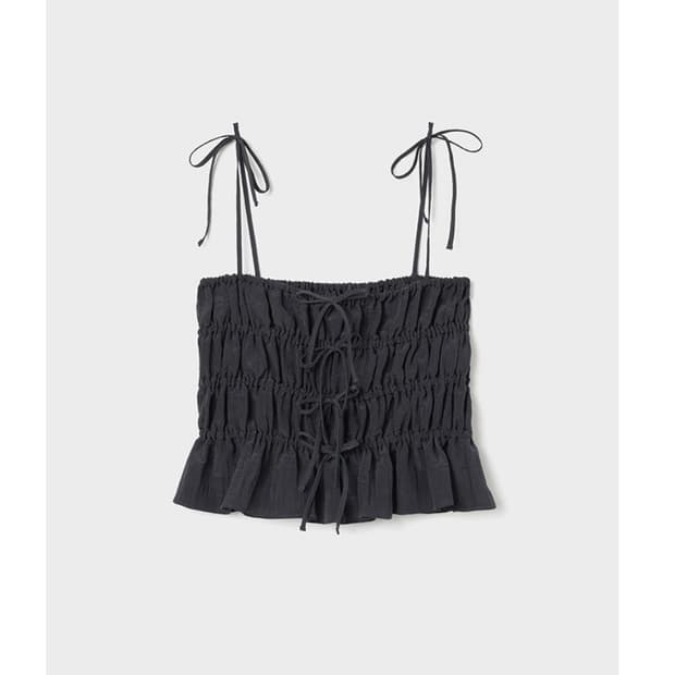 버뮬라 STRAP SHIRRING BUSTIER s,m사이즈 