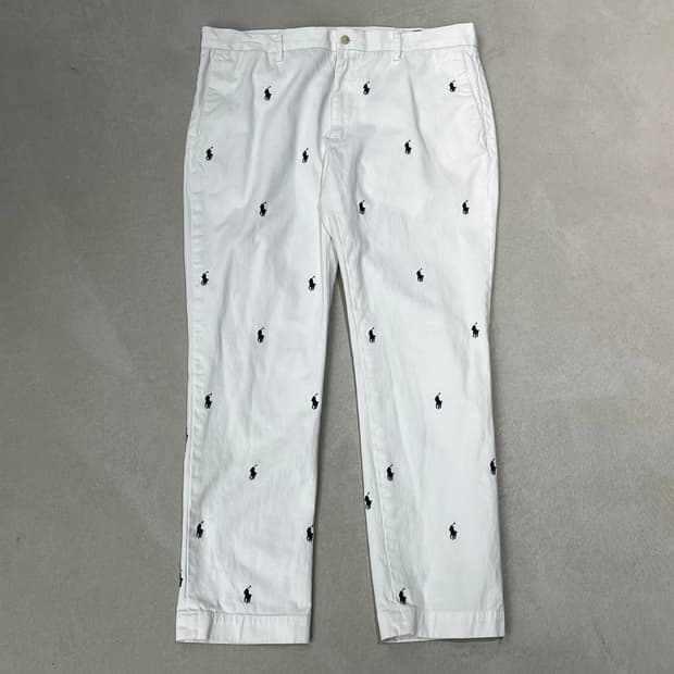 폴로 랄프로렌 로고자수 치노팬츠 s08867