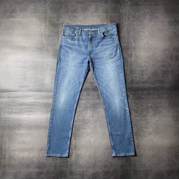 LEVI'S 리바이스511 슬림 스트레이트핏 코튼 데님 팬츠 A00654