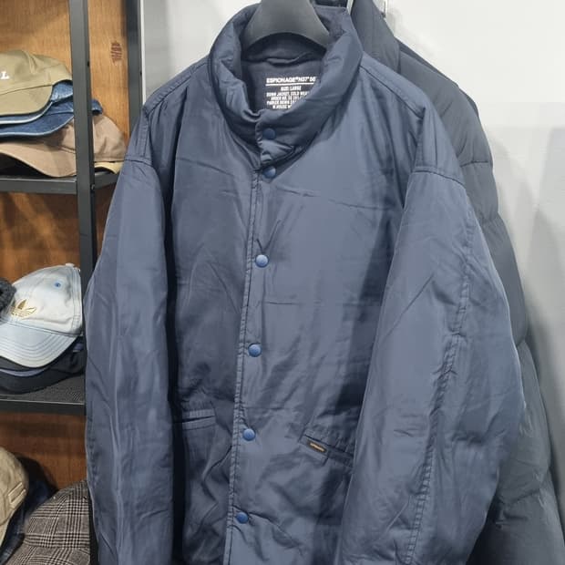 에스피오나지 오리털 코치자켓 점퍼 L(가슴단면61) 상태매우좋음