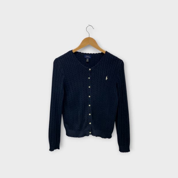 폴로 랄프로렌 케이블 가디건  XS-S가능