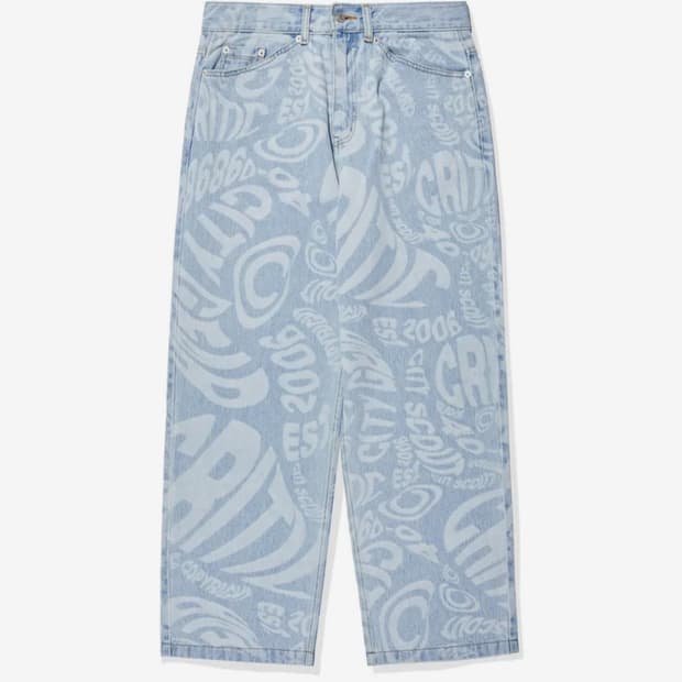 크리틱 로고 데님 스카이블루