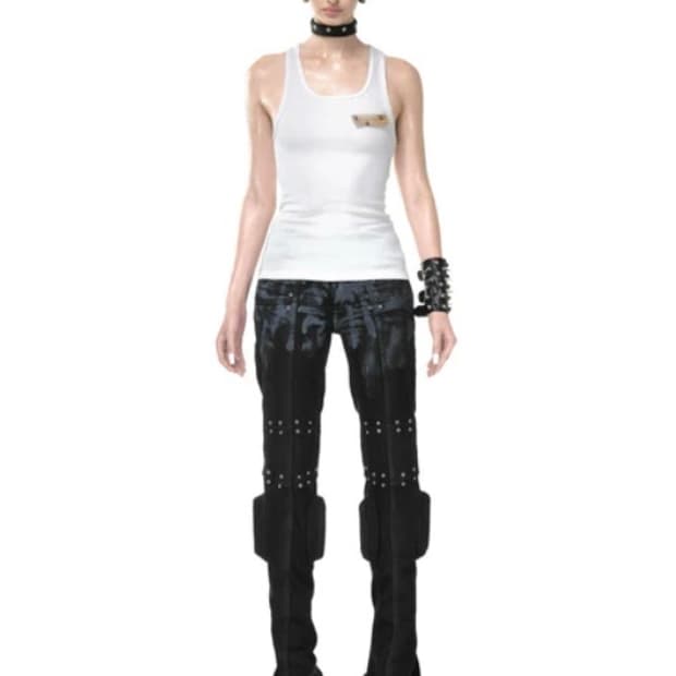 fengsystem GEN SKINNY FLARED DENIM