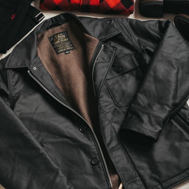 아이언하트 A-2 덱자켓 XXL 블랙