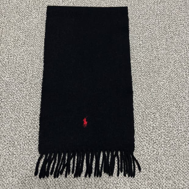 [택포,램스울100] 폴로 랄프로렌 이태리 머플러 목도리 [A+]