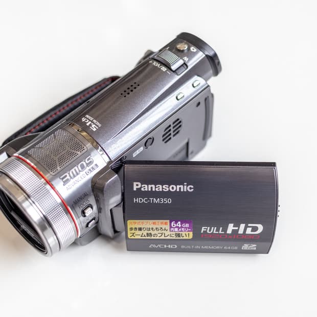 Panasonic HDC-TM350 / 빈티지 디지털 캠코더