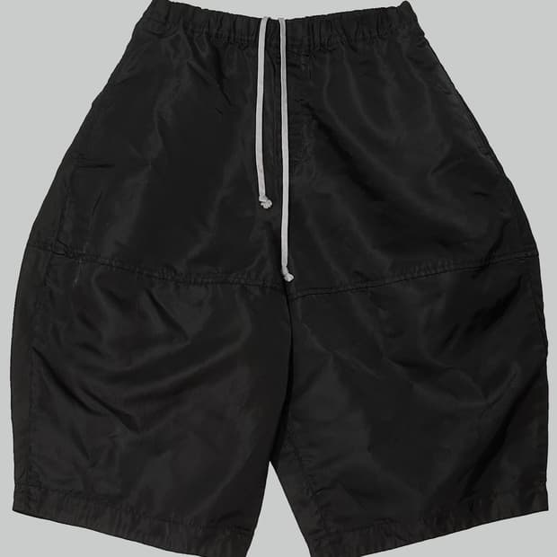 꼼데가르송 블랙 벌룬 팬츠