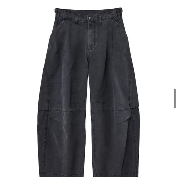 해칭룸 Wide Vented Pants - Charcoal S사이즈