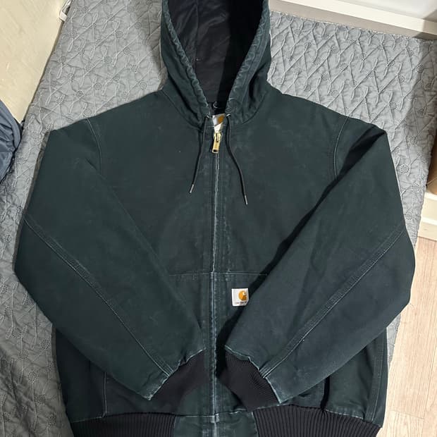 빈티지 칼하트 J140 BLK 액티브 자켓