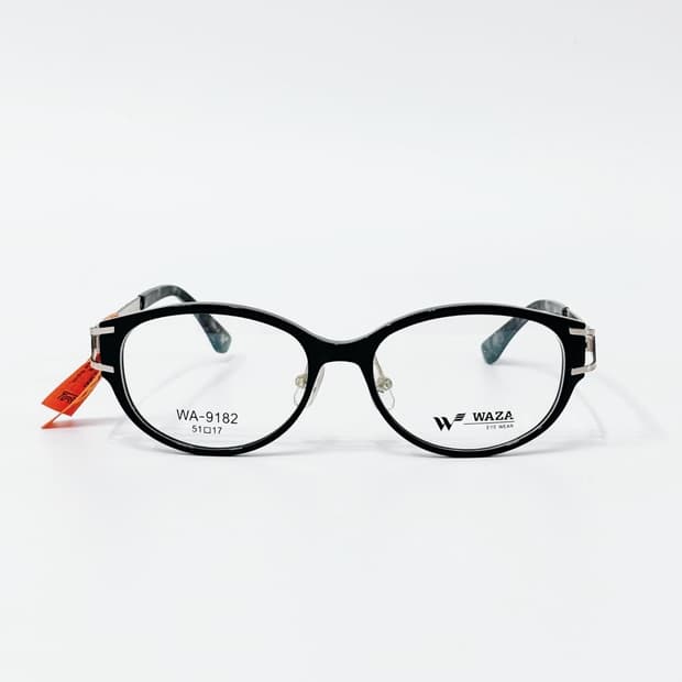 WAZA 블랙 포인트 뿔테 데드스탁 빈티지안경
