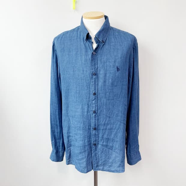헤지스 NORTHERN LINEN 마남방 XL