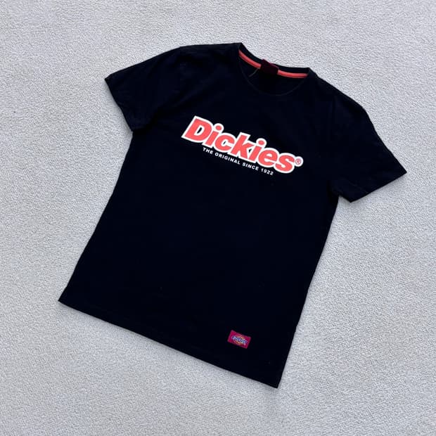 S 디키즈 여성 빅로고 반팔 티셔츠 0413E