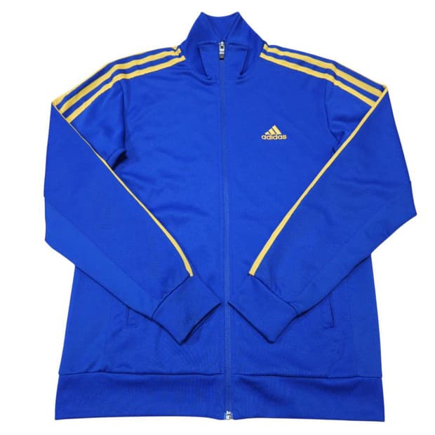 아디다스 TND 트랙탑 저지 블루/옐로우