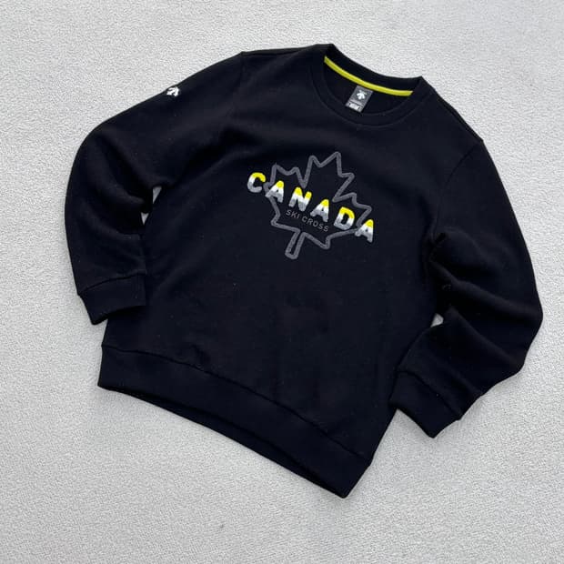 100 데상트 그래픽 사카리바 맨투맨 0408E2