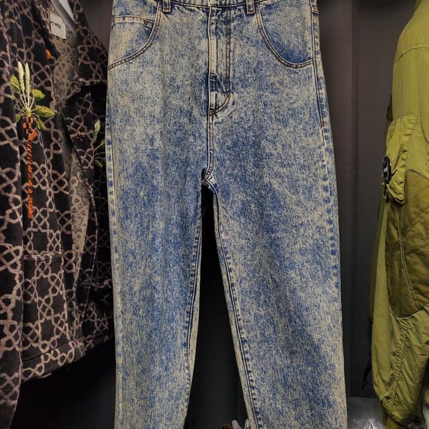 시스템옴므 데미지워싱 데님팬츠