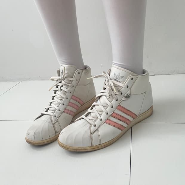 아디다스 00s 베이비핑크 하이탑 