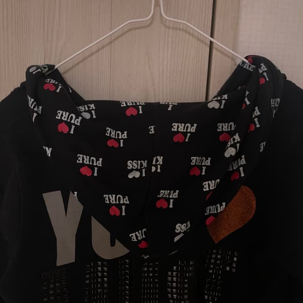 애슐리윌리엄스맛 키치 갸루 펑크 y2k 일본빈티지 후드집업 원피스