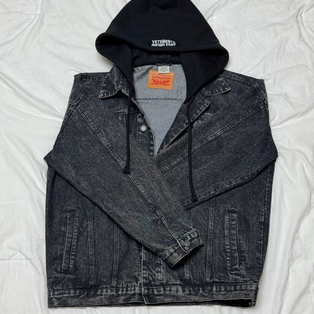 베트멍 x 리바이스 콜라보 자켓 L