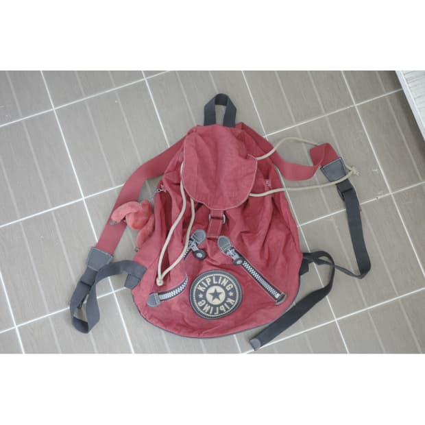 Kipling red bag