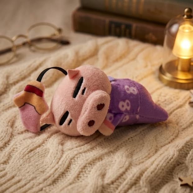 🐷잠자는 부리부리 인형🐷