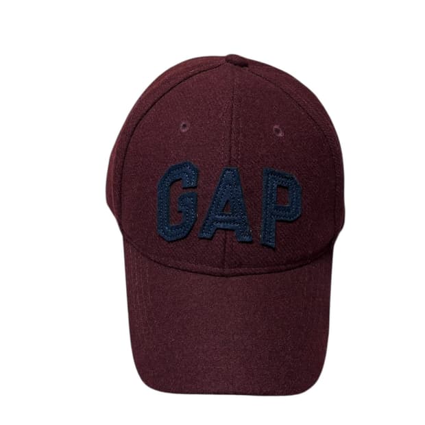 Gap 갭 버건디 빈티지 울 볼캡